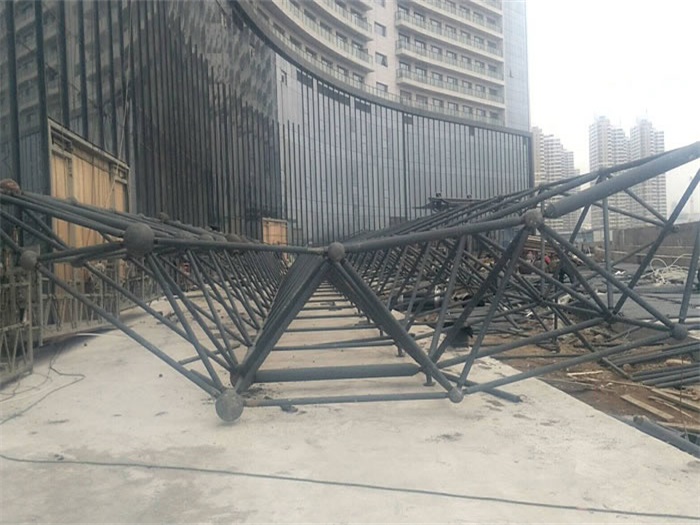 图们万豪酒店雨棚网架